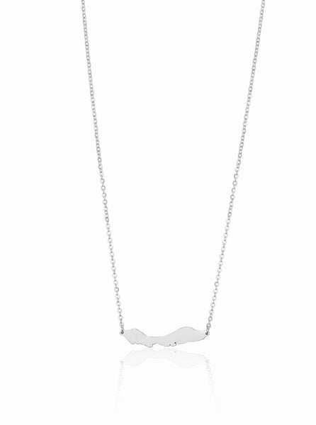 The original Curacao necklace silver