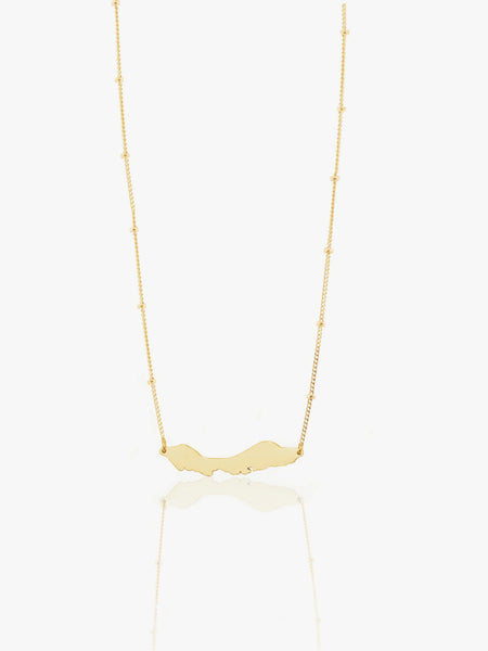 The OG Curaçao Necklace in Gold Plated