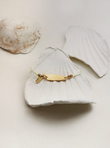 Sea shell cream Aruba Island bracelet