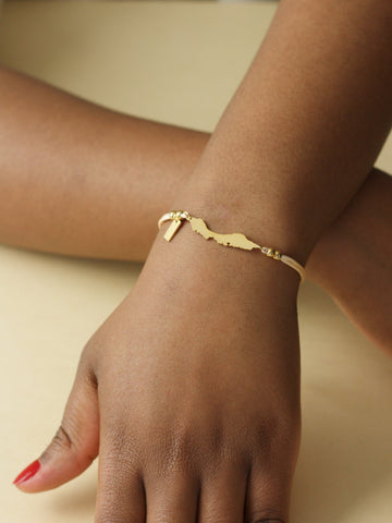 'Nude Pink' Curaçao Cord Bracelet