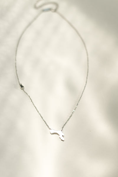 The OG Bonaire Necklace in Silver Steel