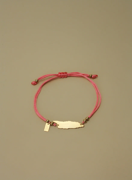 Aruba Bracelet in Flamingo Pink