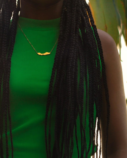 The OG Curaçao Necklace in Gold Plated