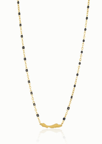 Curacao Necklace with black details